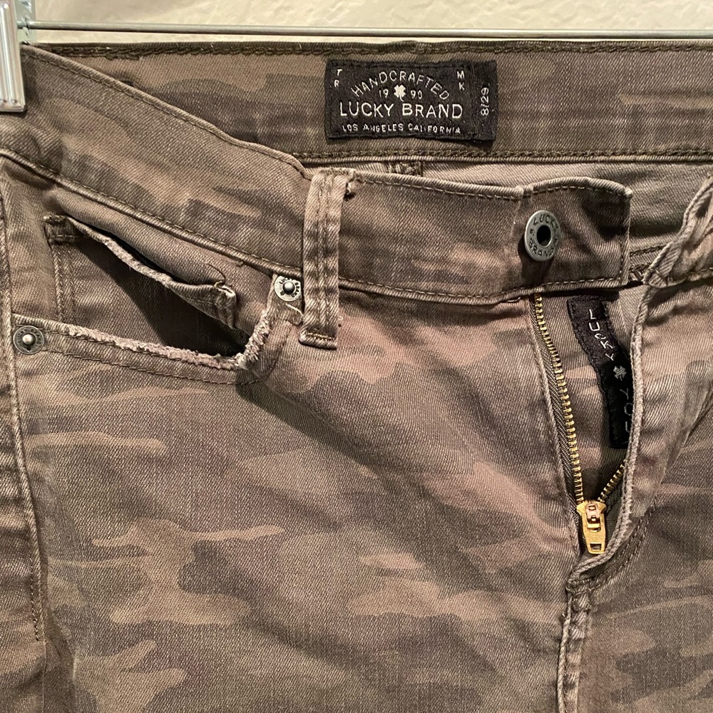 Lucky Brand Camo Jeans